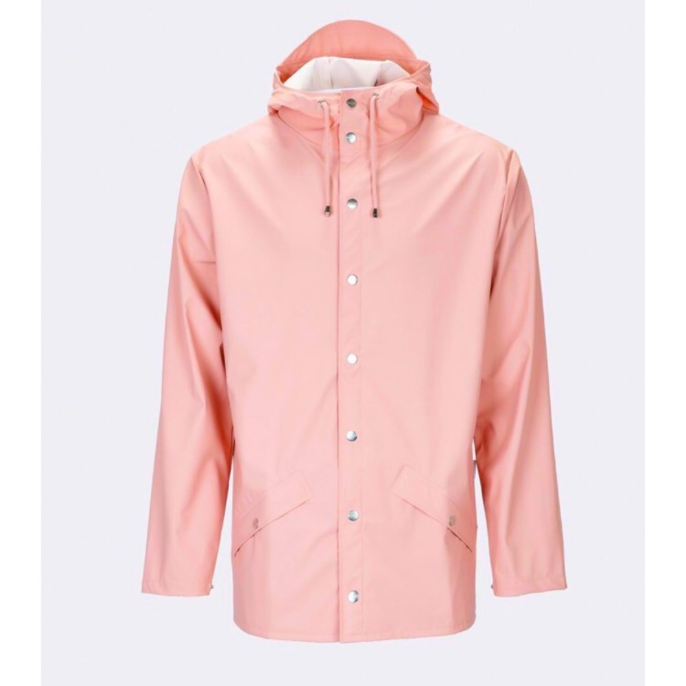 NWT RAINS Rose Pink Rain Jacket